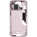 Середня рамка з дрібними деталями для iPhone 15 (EU / Global Version) (Used OEM Pull: Grade B) (рожевий)