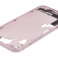 Середня рамка з дрібними деталями для iPhone 15 (EU / Global Version) (Used OEM Pull: Grade B) (рожевий)