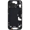 Mid-Frame Housing W/ Small Parts For iPhone 15 (US Version) (Used OEM Pull: Grade C) (Black)