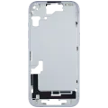 Mid-Frame Housing W/ Small Parts For iPhone 15 (US Version) (Used OEM Pull: Grade C) (Blue)