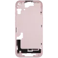 Mid-Frame Housing W/ Small Parts For iPhone 15 (US Version) (Used OEM Pull: Grade C) (Pink)