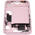 Mid-Frame Housing W/ Small Parts For iPhone 15 (US Version) (Used OEM Pull: Grade C) (Pink)