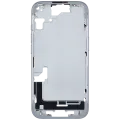 Mid-Frame Housing W/ Small Parts For iPhone 15 (EU / Global Version) (Used OEM Pull: Grade C) (Blue)