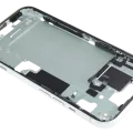 Mid-Frame Housing W/ Small Parts For iPhone 15 (EU / Global Version) (Used OEM Pull: Grade C) (Green)
