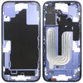 Mid-Frame Housing W/ Small Parts For iPhone 16 (US Version) (Used OEM Pull: Grade B) (Ultramarine)