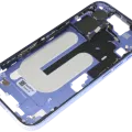 Mid-Frame Housing W/ Small Parts For iPhone 16 (US Version) (Used OEM Pull: Grade B) (Ultramarine)