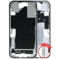 Mid-Frame Housing W/ Small Parts For iPhone 16 (US Version) (Used OEM Pull: Grade B) (White)