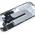 Mid-Frame Housing W/ Small Parts For iPhone 16 (US Version) (Used OEM Pull: Grade B) (White)