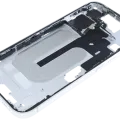 Mid-Frame Housing W/ Small Parts For iPhone 16 (US Version) (Used OEM Pull: Grade B) (White)