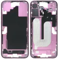 Mid-Frame Housing W/ Small Parts For iPhone 16 Plus (US Version) (Used OEM Pull: Grade B) (Pink)