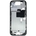 Mid-Frame Housing W/ Small Parts For iPhone 16 Pro (US Version) (Used OEM Pull: Grade B) (Black Titanium)