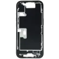Mid-Frame Housing W/ Small Parts For iPhone 16 Pro (US Version) (Used OEM Pull: Grade B) (Black Titanium)