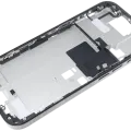 Mid-Frame Housing W/ Small Parts For iPhone 16 Pro (US Version) (Used OEM Pull: Grade B) (Black Titanium)