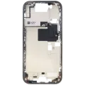 Mid-Frame Housing W/ Small Parts For iPhone 16 Pro (US Version) (Used OEM Pull: Grade B) (Desert Titanium)