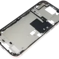 Mid-Frame Housing W/ Small Parts For iPhone 16 Pro (US Version) (Used OEM Pull: Grade B) (Desert Titanium)
