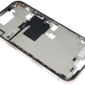 Mid-Frame Housing W/ Small Parts For iPhone 16 Pro (US Version) (Used OEM Pull: Grade B) (Desert Titanium)