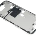Mid-Frame Housing W/ Small Parts For iPhone 16 Pro (US Version) (Used OEM Pull: Grade B) (Natural Titanium)