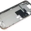 Mid-Frame Housing W/ Small Parts For iPhone 16 Pro Max (US Version) (Used OEM Pull: Grade B) (Desert Titanium)
