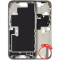 Mid-Frame Housing W/ Small Parts For iPhone 16 Pro Max (US Version) (Used OEM Pull: Grade B) (Natural Titanium)