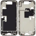 Mid-Frame Housing W/ Small Parts For iPhone 16 Pro Max (US Version) (Used OEM Pull: Grade B) (Natural Titanium)