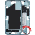Mid-Frame Housing W/ Small Parts For iPhone 16 Plus (EU / Global Version) (Used OEM Pull: Grade B) (Teal)