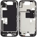 Mid-Frame Housing W/ Small Parts For iPhone 16 Pro (EU / Global Version) (Used OEM Pull: Grade B) (Black Titanium)