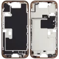 Mid-Frame Housing W/ Small Parts For iPhone 16 Pro (EU / Global Version) (Used OEM Pull: Grade B) (Desert Titanium)