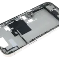 Mid-Frame Housing W/ Small Parts For iPhone 16 Pro (EU / Global Version) (Used OEM Pull: Grade B) (Natural Titanium)