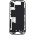 Mid-Frame Housing W/ Small Parts For iPhone 16 Pro (EU / Global Version) (Used OEM Pull: Grade B) (White Titanium)