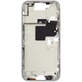 Mid-Frame Housing W/ Small Parts For iPhone 16 Pro Max (EU / Global Version) (Used OEM Pull: Grade B) (White Titanium)
