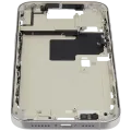 Mid-Frame Housing W/ Small Parts For iPhone 16 Pro Max (EU / Global Version) (Used OEM Pull: Grade B) (White Titanium)