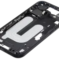 Mid-Frame Housing W/ Small Parts For iPhone 16 (US Version) (Used OEM Pull: Grade C) (Black)
