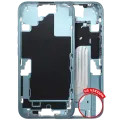 Mid-Frame Housing W/ Small Parts For iPhone 16 (US Version) (Used OEM Pull: Grade C) (Teal)