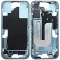 Mid-Frame Housing W/ Small Parts For iPhone 16 (US Version) (Used OEM Pull: Grade C) (Teal)