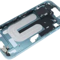 Mid-Frame Housing W/ Small Parts For iPhone 16 (US Version) (Used OEM Pull: Grade C) (Teal)
