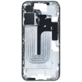 Mid-Frame Housing W/ Small Parts For iPhone 16 (US Version) (Used OEM Pull: Grade C) (White)