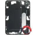Mid-Frame Housing W/ Small Parts For iPhone 16 Plus (US Version) (Used OEM Pull: Grade C) (Black)