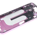 Mid-Frame Housing W/ Small Parts For iPhone 16 Plus (US Version) (Used OEM Pull: Grade C) (Pink)