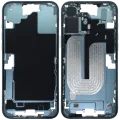 Mid-Frame Housing W/ Small Parts For iPhone 16 Plus (US Version) (Used OEM Pull: Grade C) (Teal)