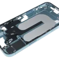 Mid-Frame Housing W/ Small Parts For iPhone 16 Plus (US Version) (Used OEM Pull: Grade C) (Teal)