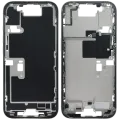 Mid-Frame Housing W/ Small Parts For iPhone 16 Pro (US Version) (Used OEM Pull: Grade C) (White Titanium)