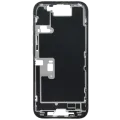 Mid-Frame Housing W/ Small Parts For iPhone 16 Pro (US Version) (Used OEM Pull: Grade C) (White Titanium)