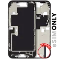 Mid-Frame Housing W/ Small Parts For iPhone 16 Pro Max (US Version) (Used OEM Pull: Grade C) (Black Titanium)