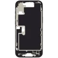 Mid-Frame Housing W/ Small Parts For iPhone 16 Pro Max (US Version) (Used OEM Pull: Grade C) (Black Titanium)