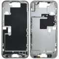 Mid-Frame Housing W/ Small Parts For iPhone 16 Pro Max (US Version) (Used OEM Pull: Grade C) (White Titanium)