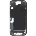 Mid-Frame Housing W/ Small Parts For iPhone 16 (EU / Global Version) (Used OEM Pull: Grade C) (Black)