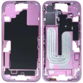 Mid-Frame Housing W/ Small Parts For iPhone 16 (EU / Global Version) (Used OEM Pull: Grade C) (Pink)