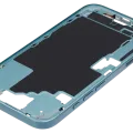 Mid-Frame Housing W/ Small Parts For iPhone 16 (EU / Global Version) (Used OEM Pull: Grade C) (Teal)