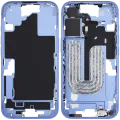 Mid-Frame Housing W/ Small Parts For iPhone 16 (EU / Global Version) (Used OEM Pull: Grade C) (Ultramarine)