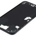 Mid-Frame Housing W/ Small Parts For iPhone 16 Plus (EU / Global Version) (Used OEM Pull: Grade C) (Black)